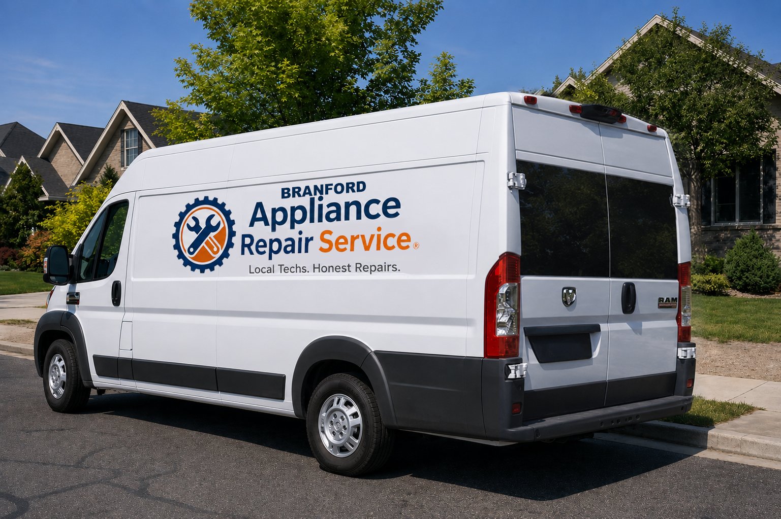 Branford Appliance Repair Service van